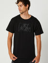 BLK CORP MENS SS TEE