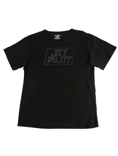 BLK CORP YOUTH SS TEE