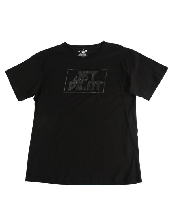 BLK CORP YOUTH SS TEE