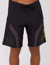 CHAR/YEL FIREFLY MENS BOARDSHORTS