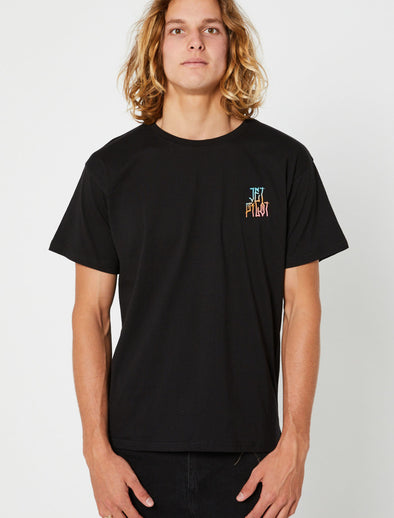 BLK FULL SEND MENS SS TEE