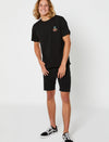 BLK FULL SEND MENS SS TEE