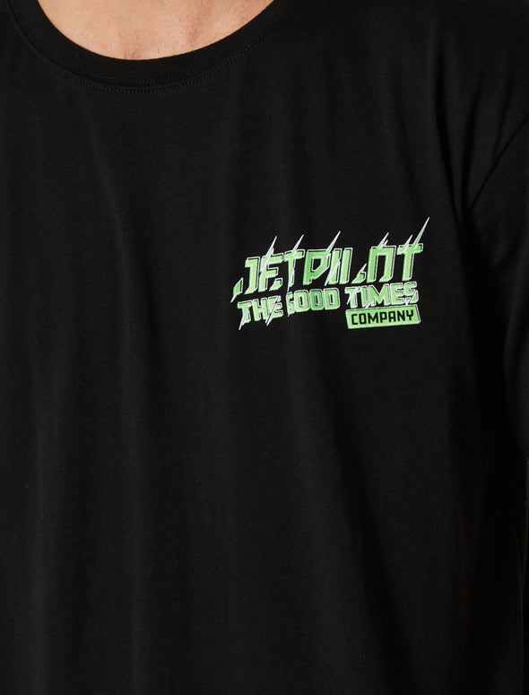 BLK GOODTIMES MENS SS TEE
