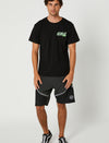 BLK GOODTIMES MENS SS TEE