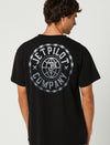 BLK HARDCORE MENS SS TEE