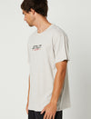 WRM GRY HARDCORE MENS SS TEE