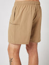 KHKI JETLITE ELASTICATED BOARDSHORT mens