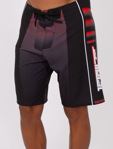 BLK/RD PODIUM MENS BOARDSHORTS