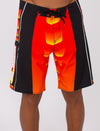 ORG/BLK PODIUM MENS BOARDSHORTS