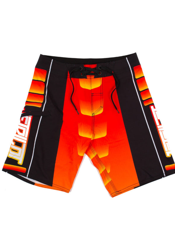 ORG/BLK PODIUM MENS BOARDSHORTS