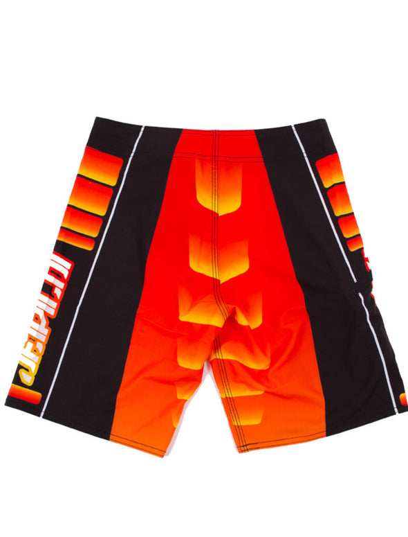 ORG/BLK PODIUM MENS BOARDSHORTS