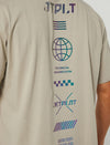 WRM GRY RX VAULT MENS SS TEE