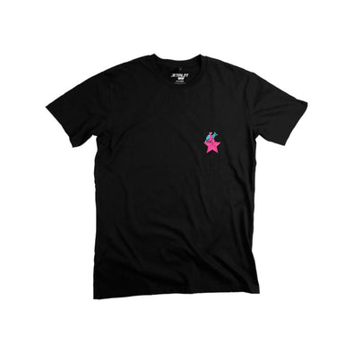 BLK FAIR DINKUM MENS TEE