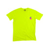 HV YEL FAIR DINKUM MENS TEE
