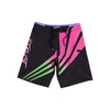 BLK/PNK SIDESWIPE YOUTH BOARDSHORT