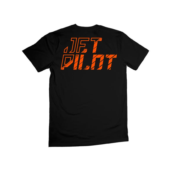 BLK/ORG SUPER SPLICE MENS TEE