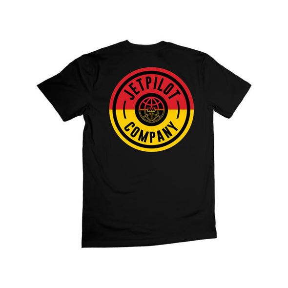 BLK/RED IMPRINT MENS TEE