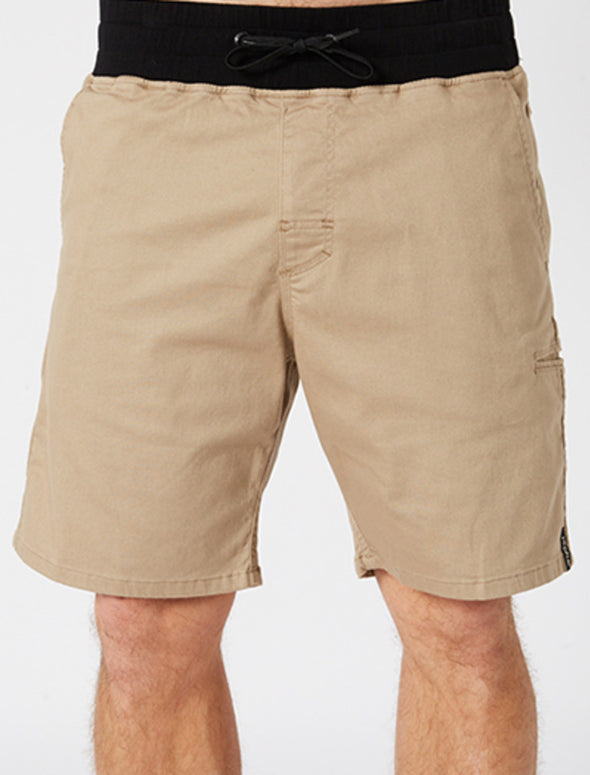 KHAKI STRETCHED OUT WALKSHORT mens