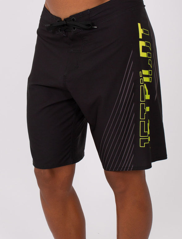 BLK/YEL SUPER SPLICE MENS BOARDSHORTS