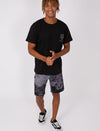 GRY/RST TATTS MENS BOARDSHORTS