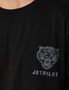 BLK/CHAR TIGER MENS SS TEE